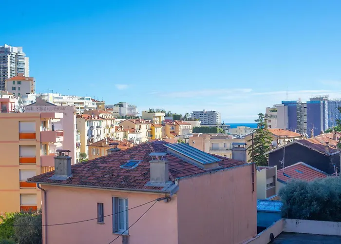 شقة Monaco Border - Coquet Deux Pieces Renove - Fm